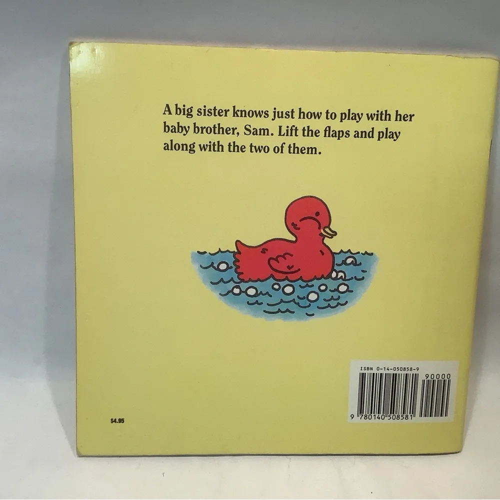 DON'T CRY, BABY SAM (A LIFT THE FLAP BOOK) By Harriet Ziefert **Excellent**
